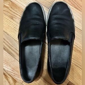 Soft leather slip-on